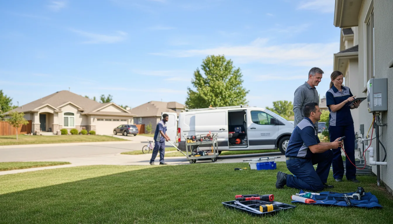 Tankless water heater service in Krypton, KY
